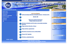 Tablet Screenshot of ine.gob.ni
